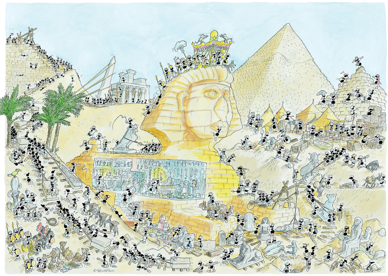 Puzzle "Egitto" 1080 pezzi