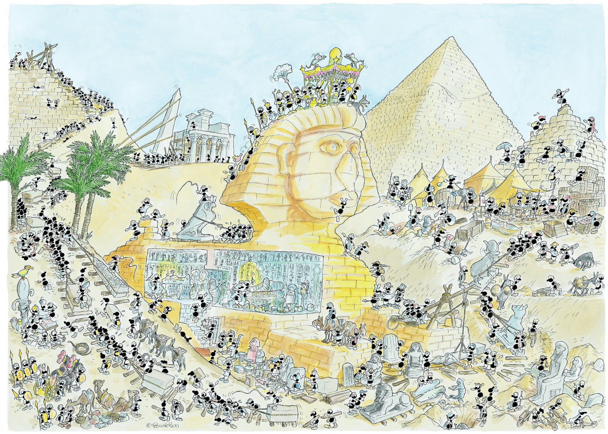 Puzzle "Egypt" 1080 pieces
