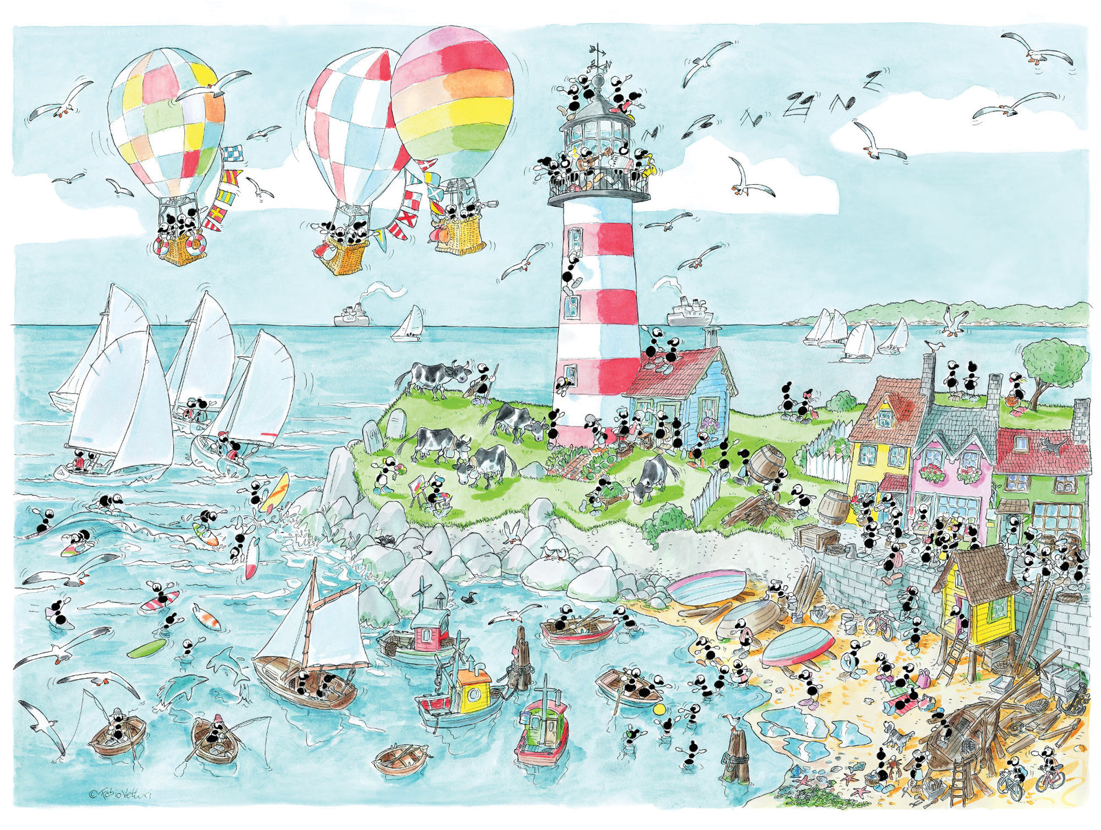 Puzzle "Faro" 1080 pezzi