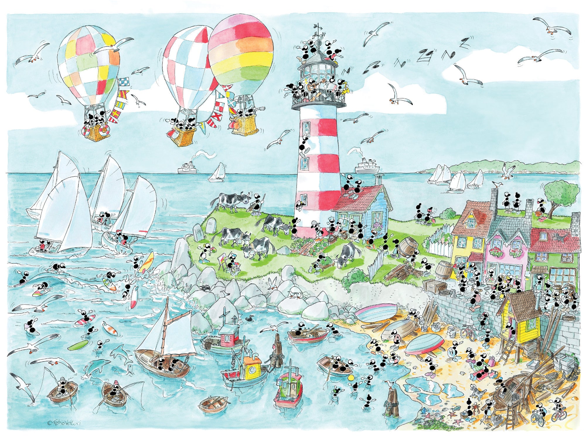 Puzzle "Lighthouse" 1080 pieces