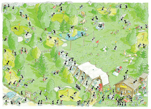 Puzzle "Golf" 1080 pieces