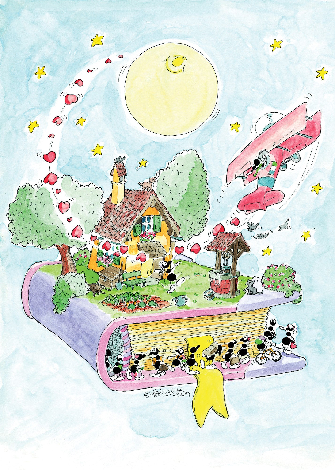 Puzzle "Airplane" 540 pieces