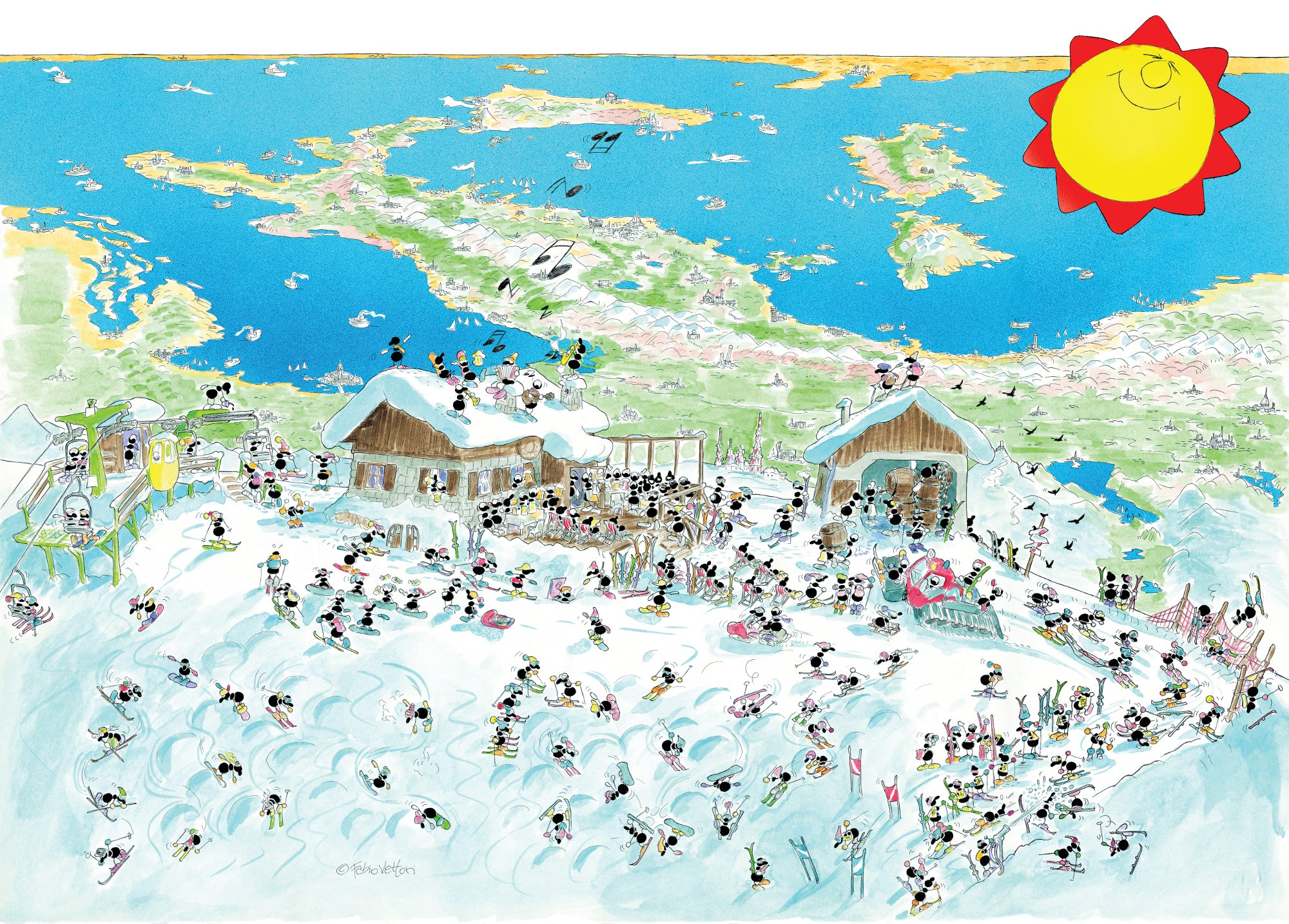 Poster "Panorama" 50x70cm