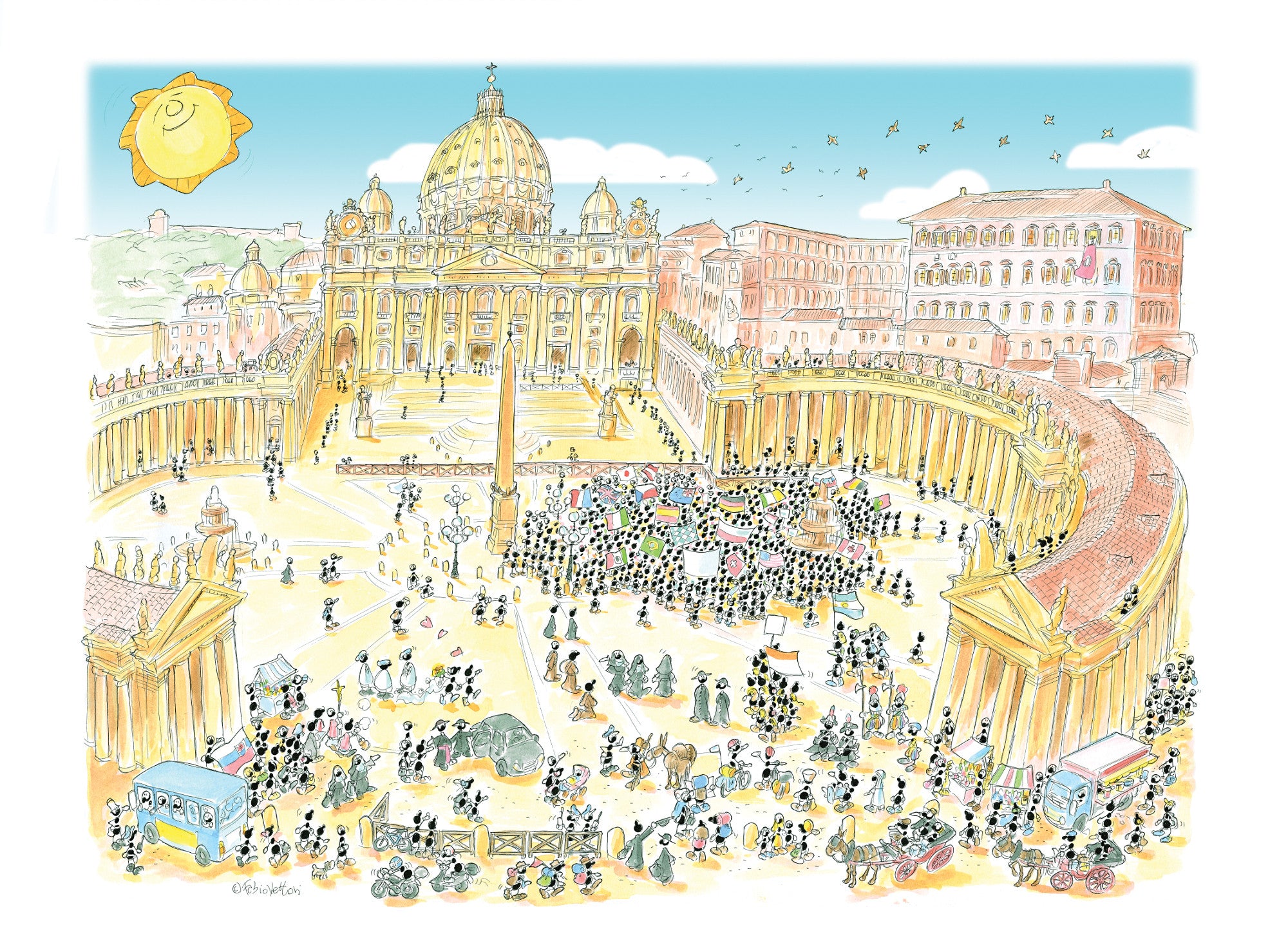 Puzzle "St. Peter" 1080 pieces