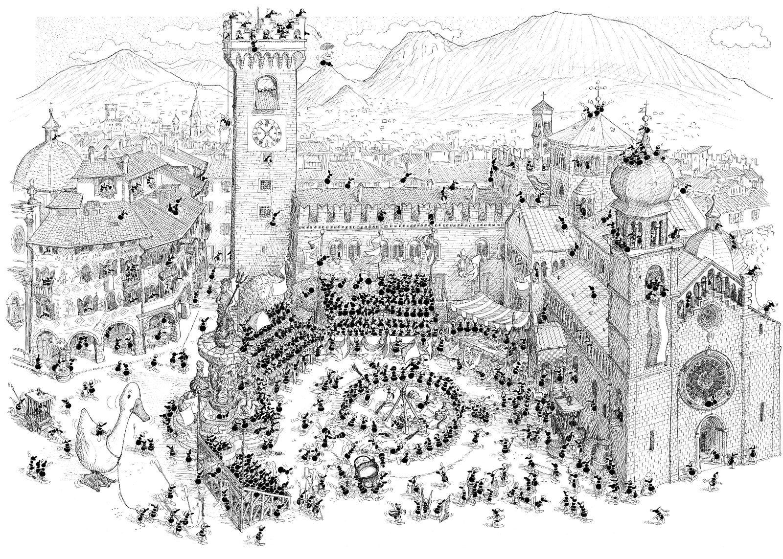 Puzzle "Trent" 1080 pieces