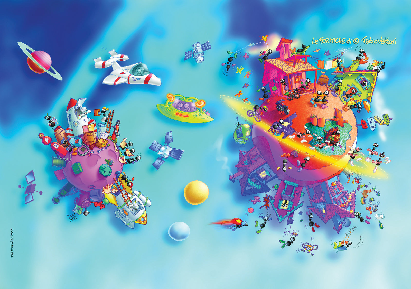 Puzzle "Pianeta" 540 pezzi