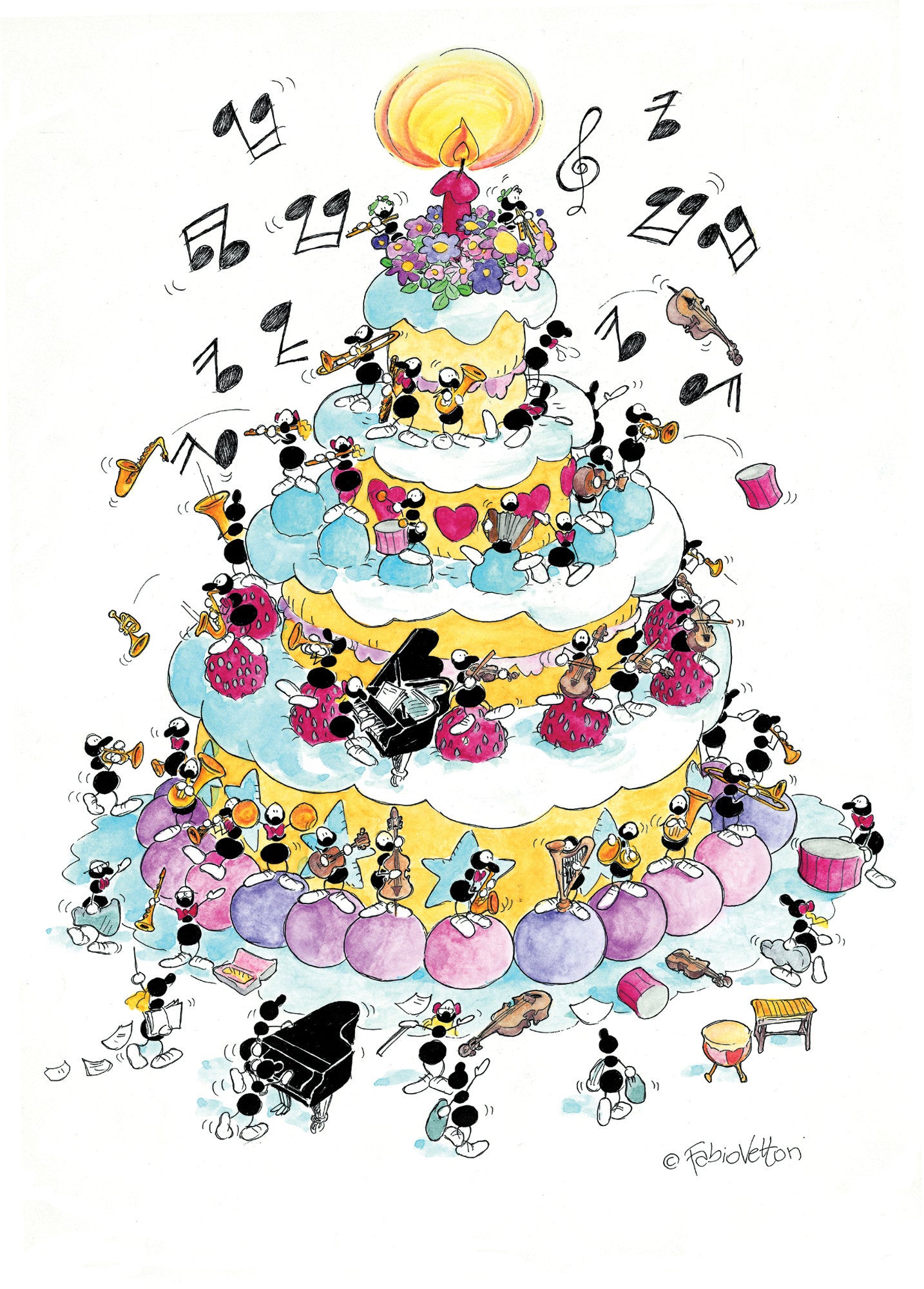 Puzzle "Torta" 540 pezzi