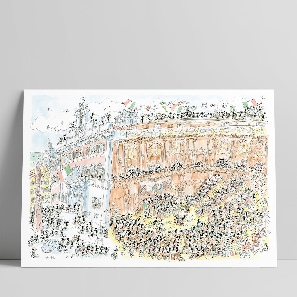 Poster "Parlamento" 50x70cm