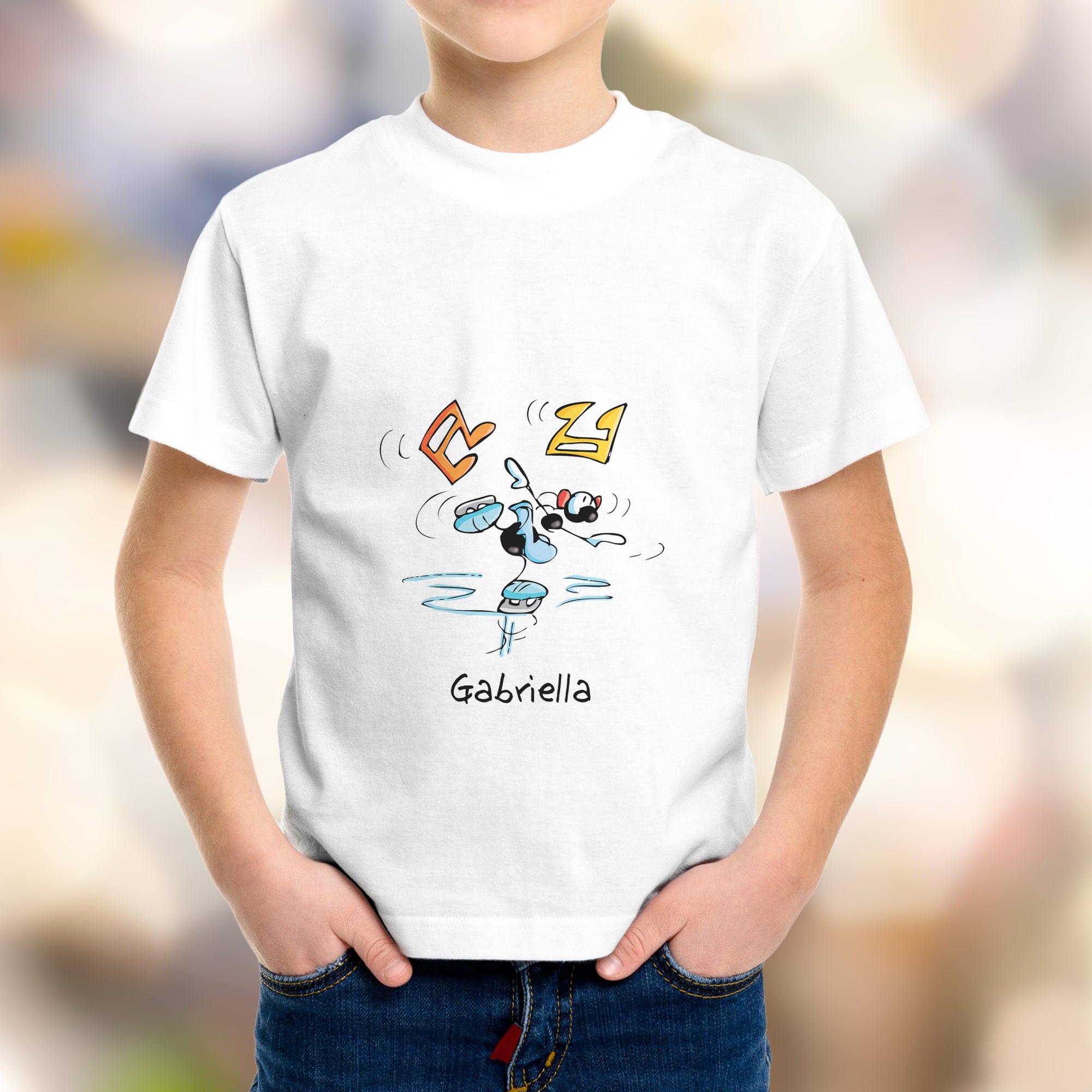 T-Shirt Personalizzata "Pattinatore o Pattinatrice"