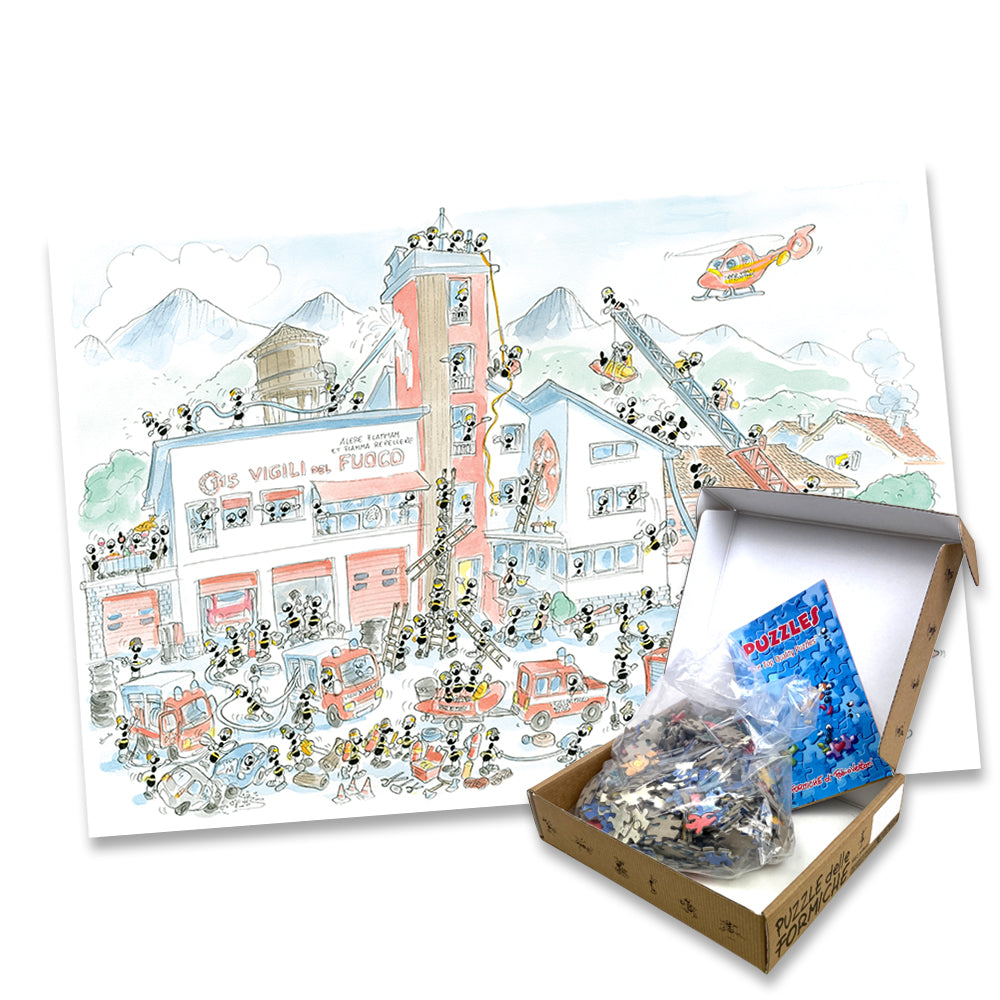 Puzzle "Pompieri" 540 pezzi