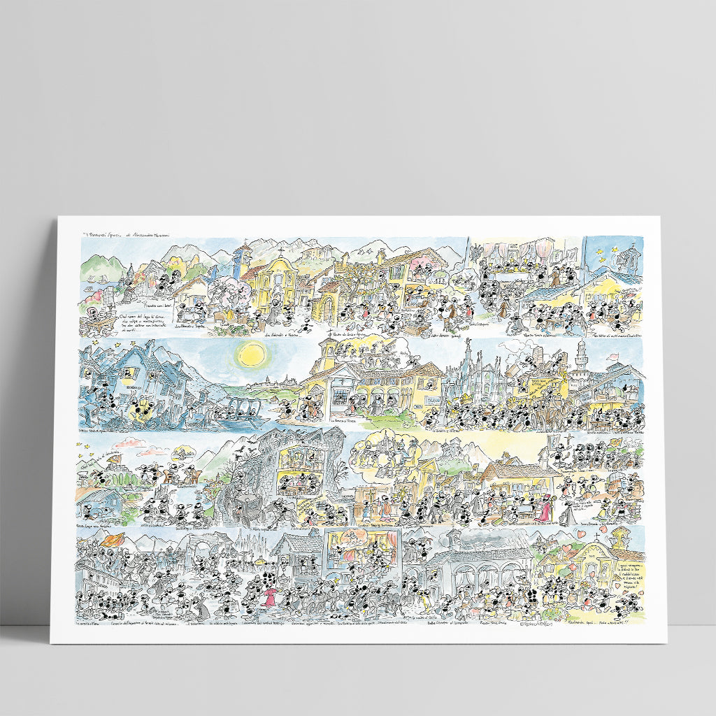 Poster "Promessi sposi" 50x70cm