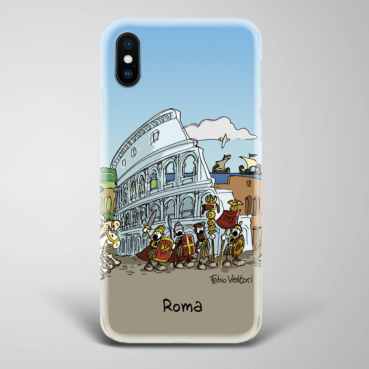 Artistic cover for Smartphone subject "Rome"