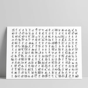 Poster "Breeds" 50x70cm