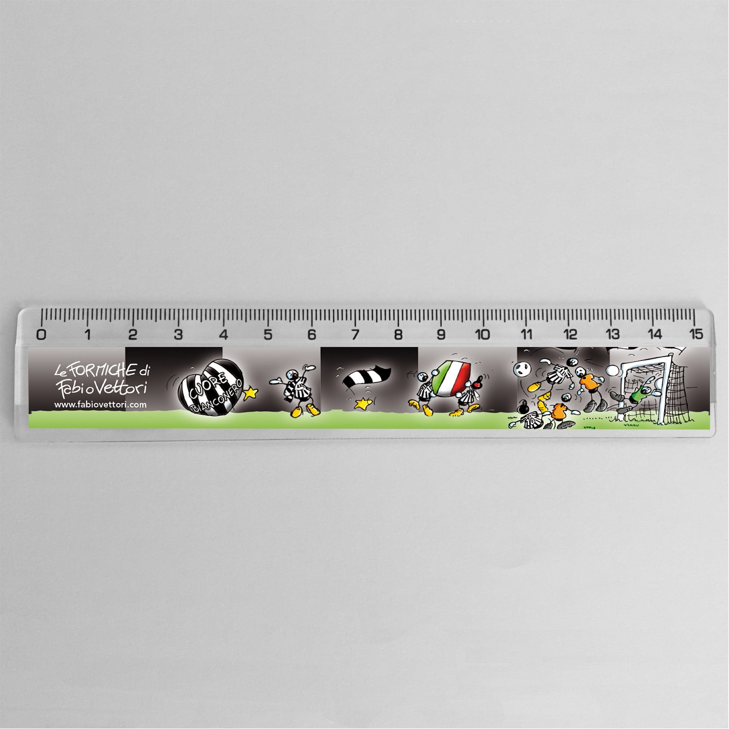Brunnen Righello Flexi Trasparente Da 20 Cm – Colori Assortiti (Rosso, Giallo, Verde, Blu), Doppia Scala, Confezione Da 10 Pezzi