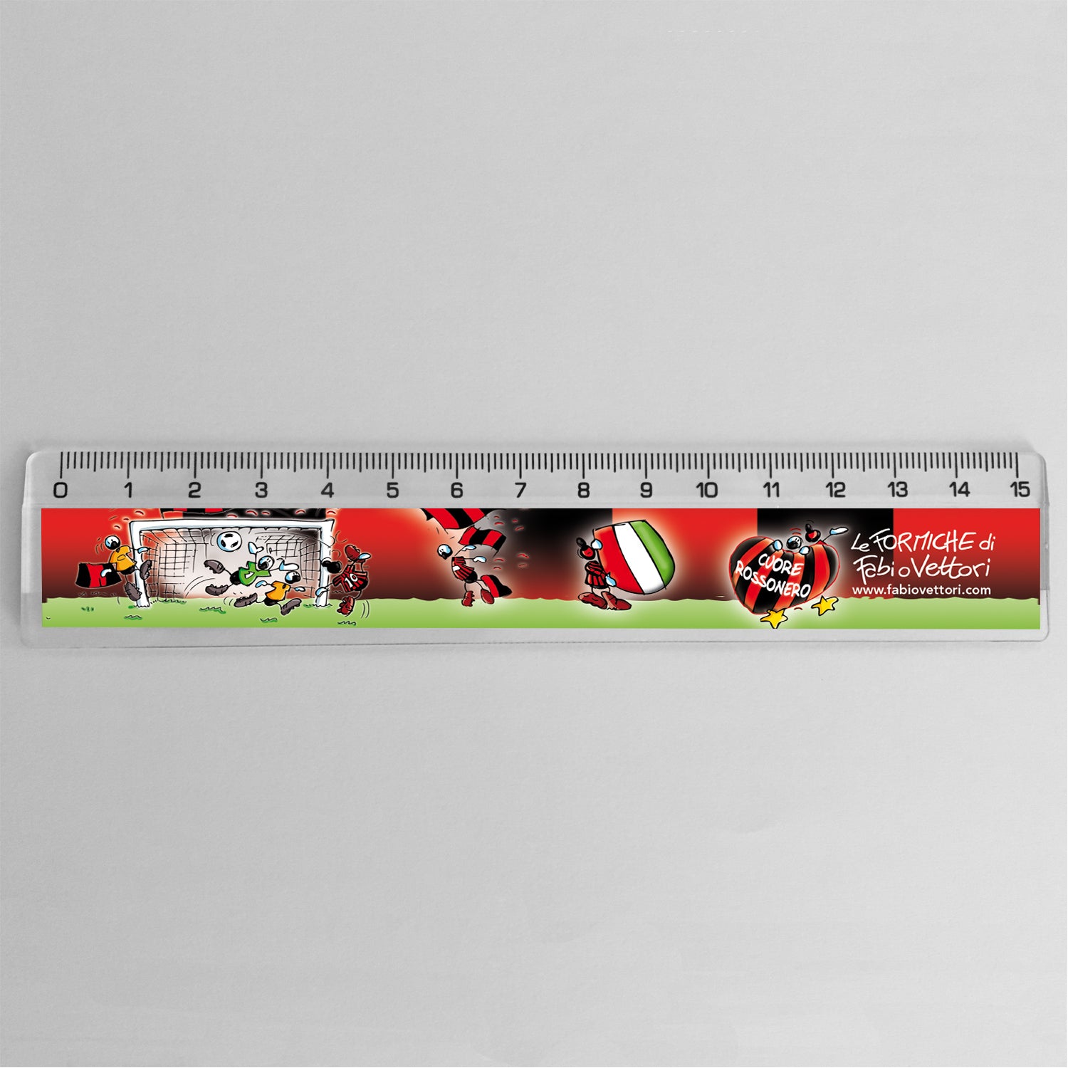 Righello "Rossonero"