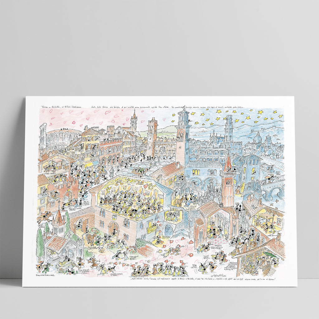 Poster "Romeo e Giulietta" 50x70cm