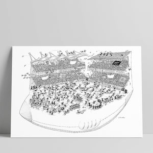 Poster "Rugby" 50x70cm