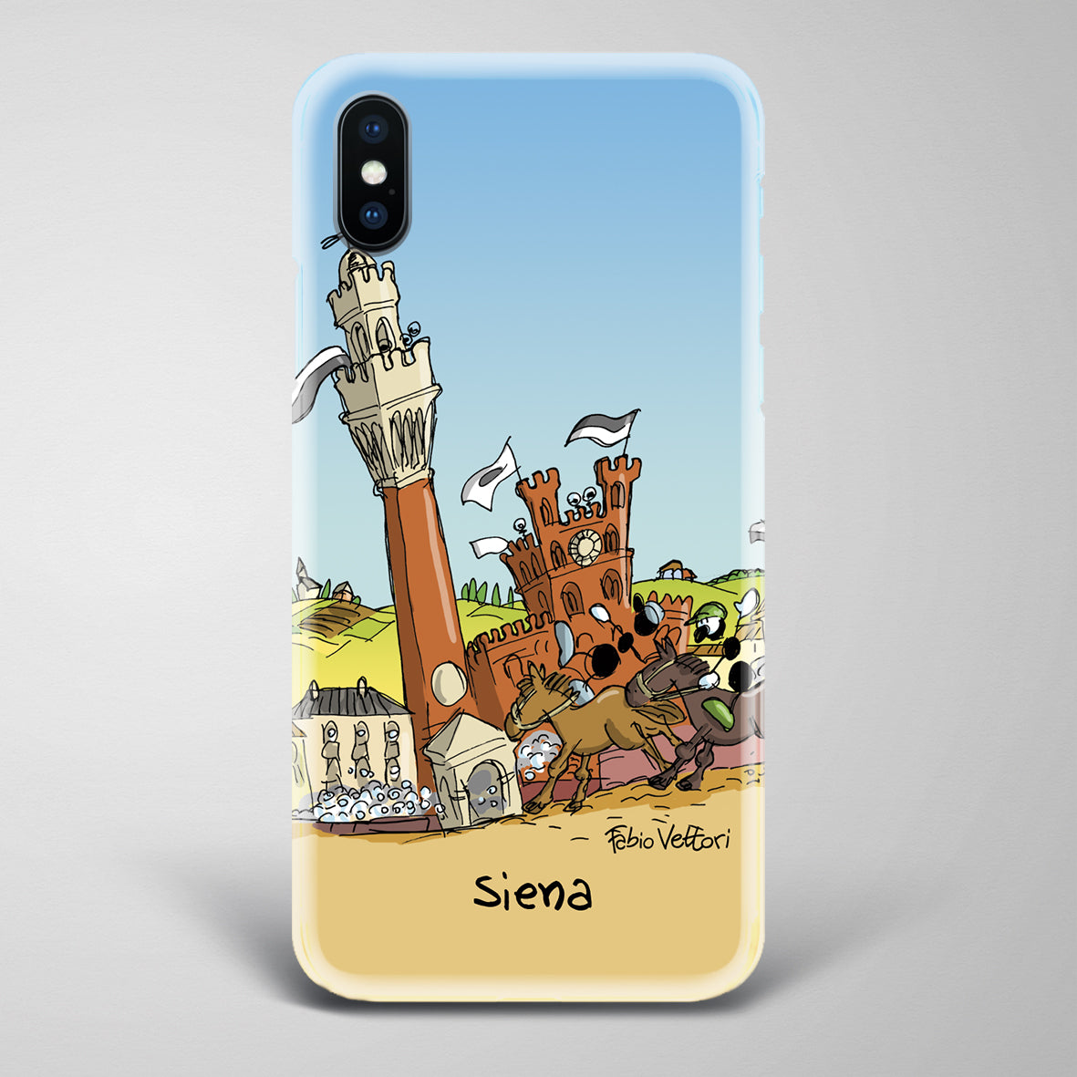 Artistic cover for Smartphone subject "Siena"