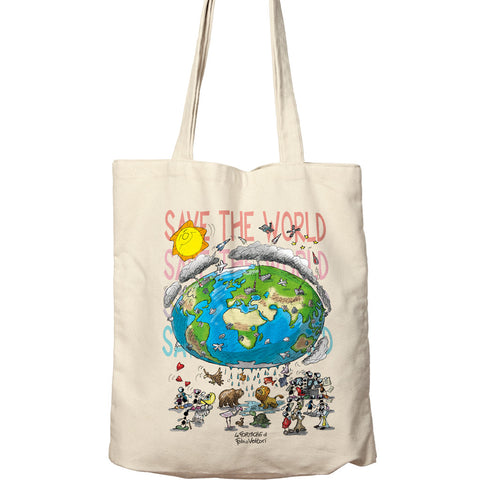 Shopper "Save the world"