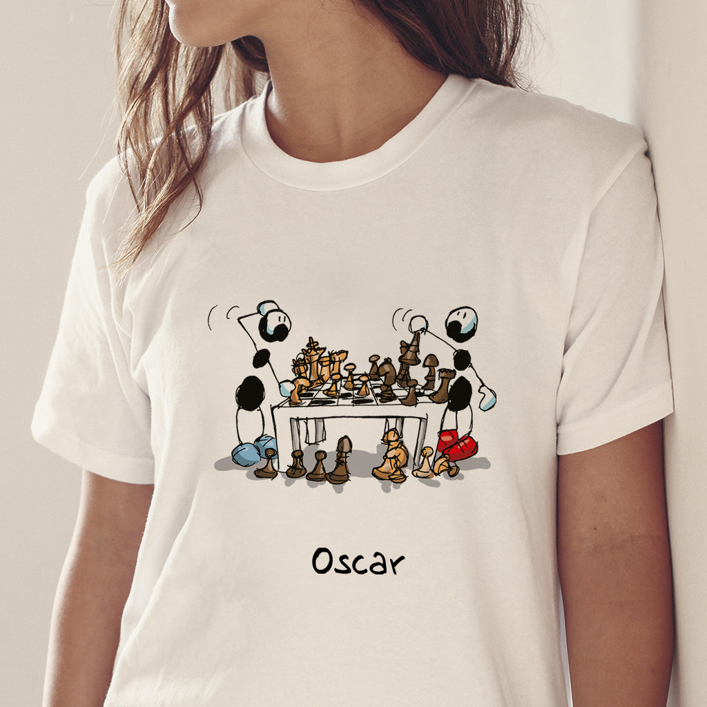 T-Shirt Personalizzata "Scacchi"