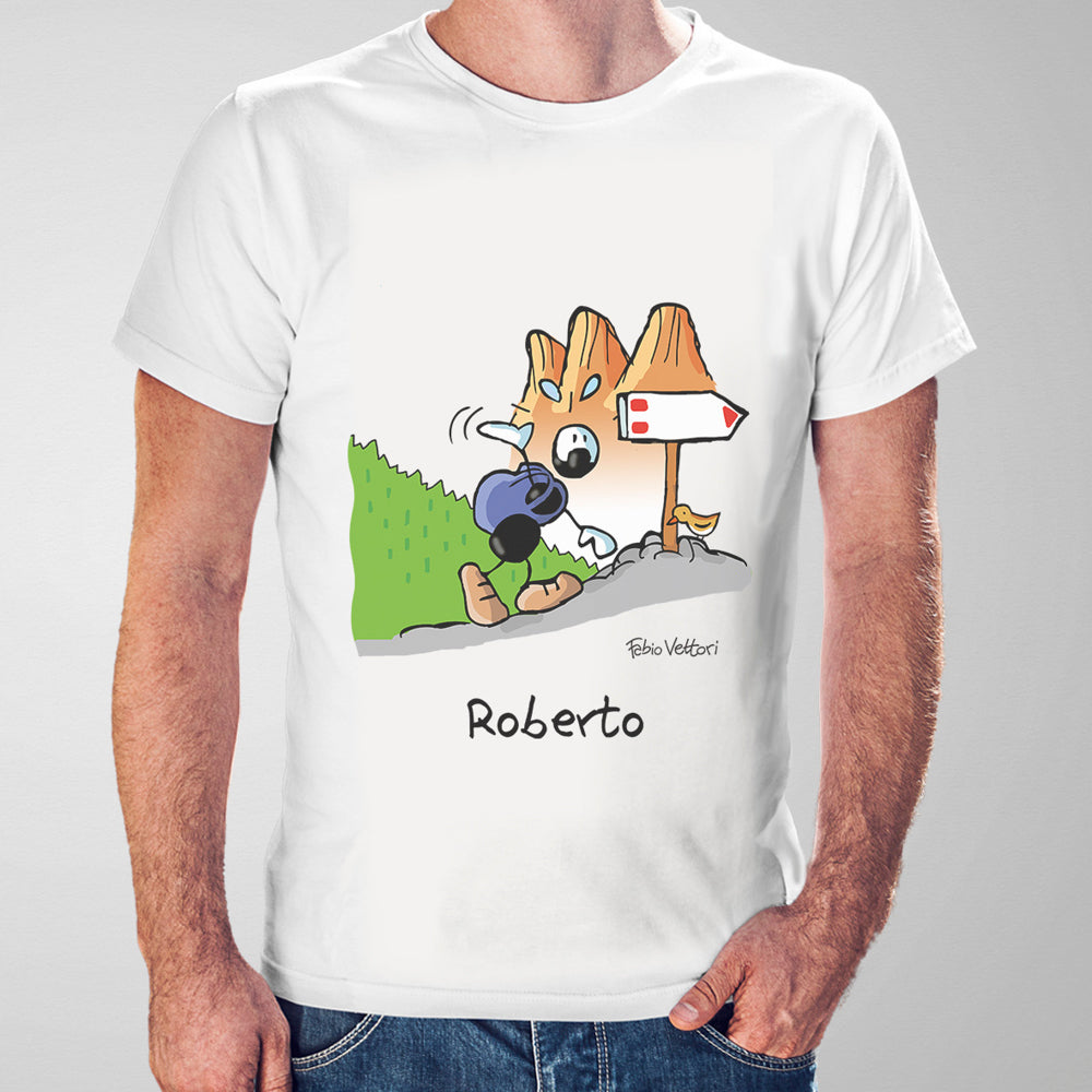 T-Shirt Personalizzata "Scalatore"