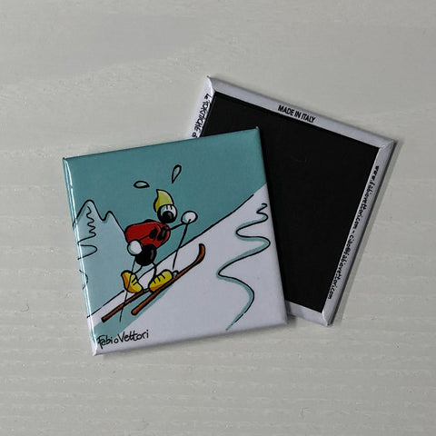 Magnete "Sci d'alpinismo"