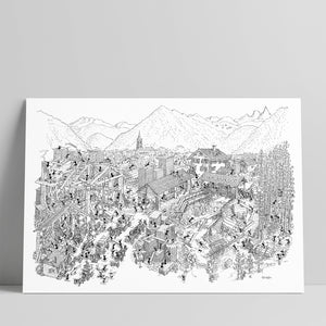 Poster "Sawmill" 50x70cm