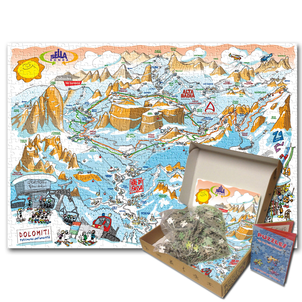 Puzzle "Sellaronda" 1080 pezzi