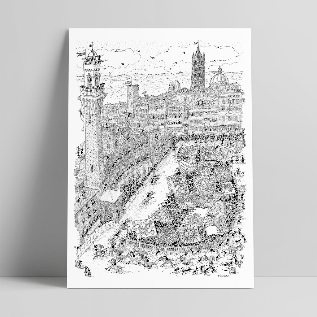 Poster "Siena" 50x70 cm