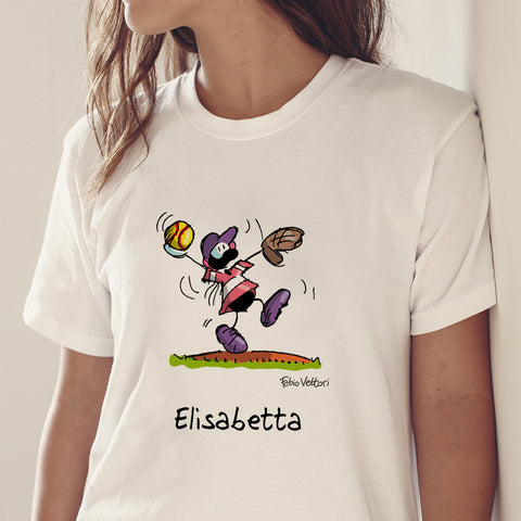 T-Shirt Personalizzata "Softball"