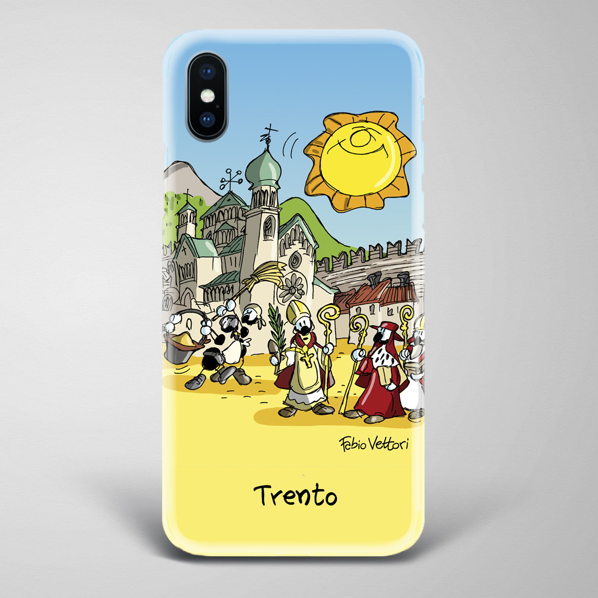 Artistic cover for Smartphone subject "Trento"