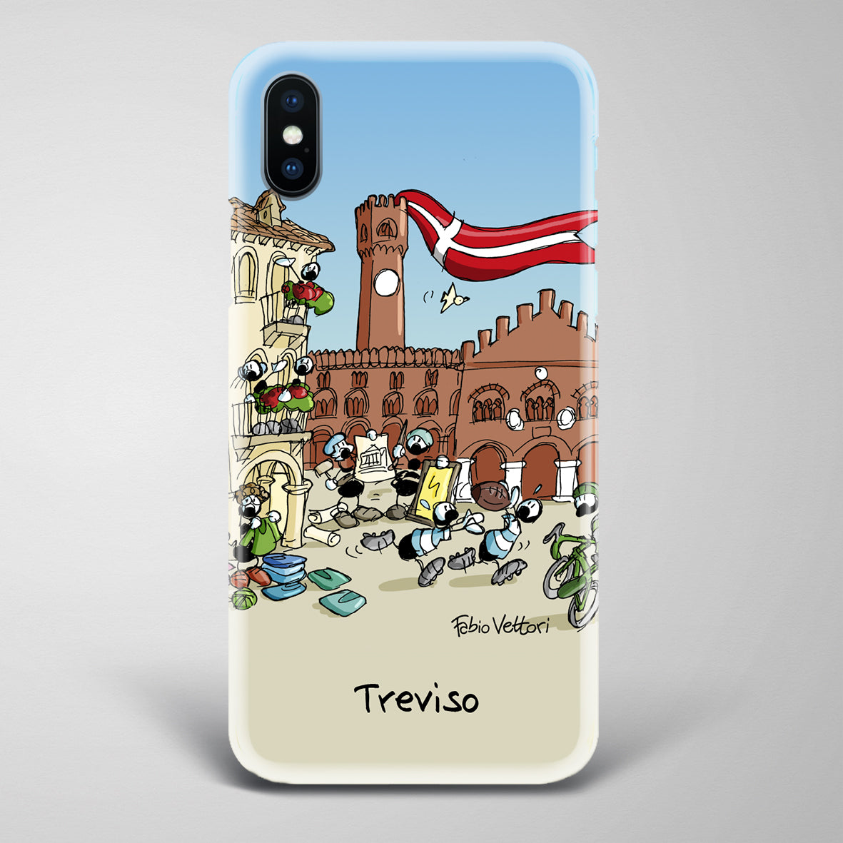 Artistic cover for Smartphone subject "Treviso"