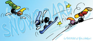 Mug "Snowboarding"
