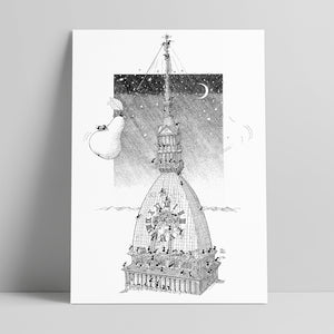 Poster "Turin" 50x70cm