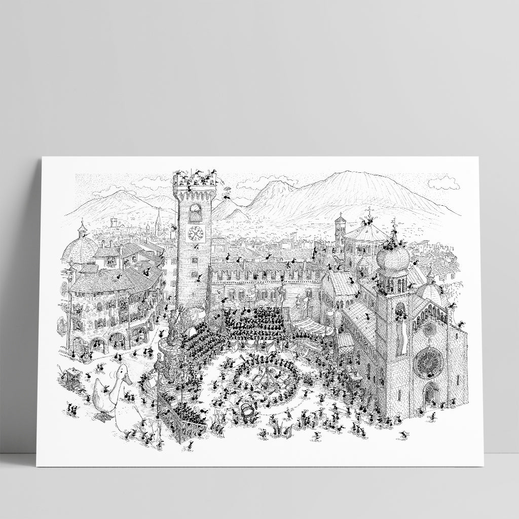 Poster "Trento" 50x70cm
