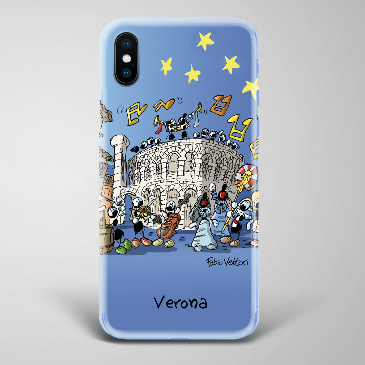 Artistic cover for Smartphone subject "Verona"