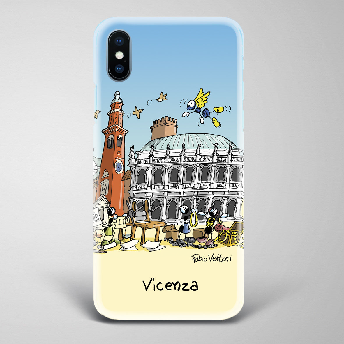 Artistic cover for Smartphone subject "Vicenza"