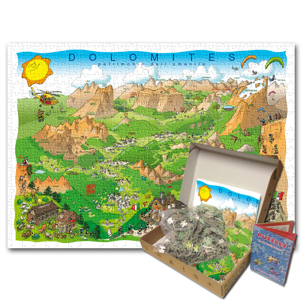 Puzzle "Dolomites" 1080 pieces