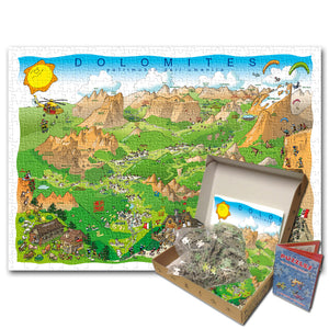 Puzzle "Dolomites" 1080 pieces