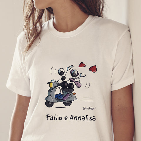 T-Shirt Personalizzata "Vespa"