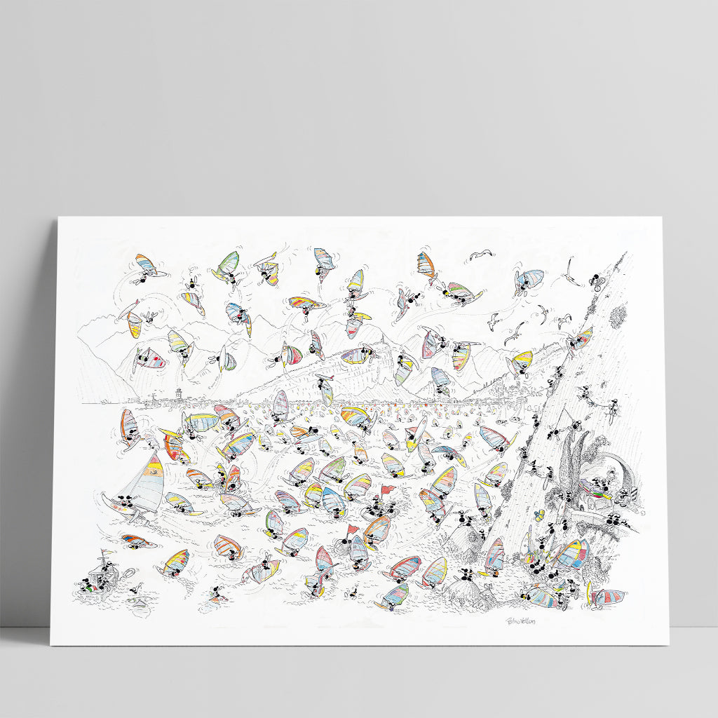 Poster "Windsurf" 50x70cm