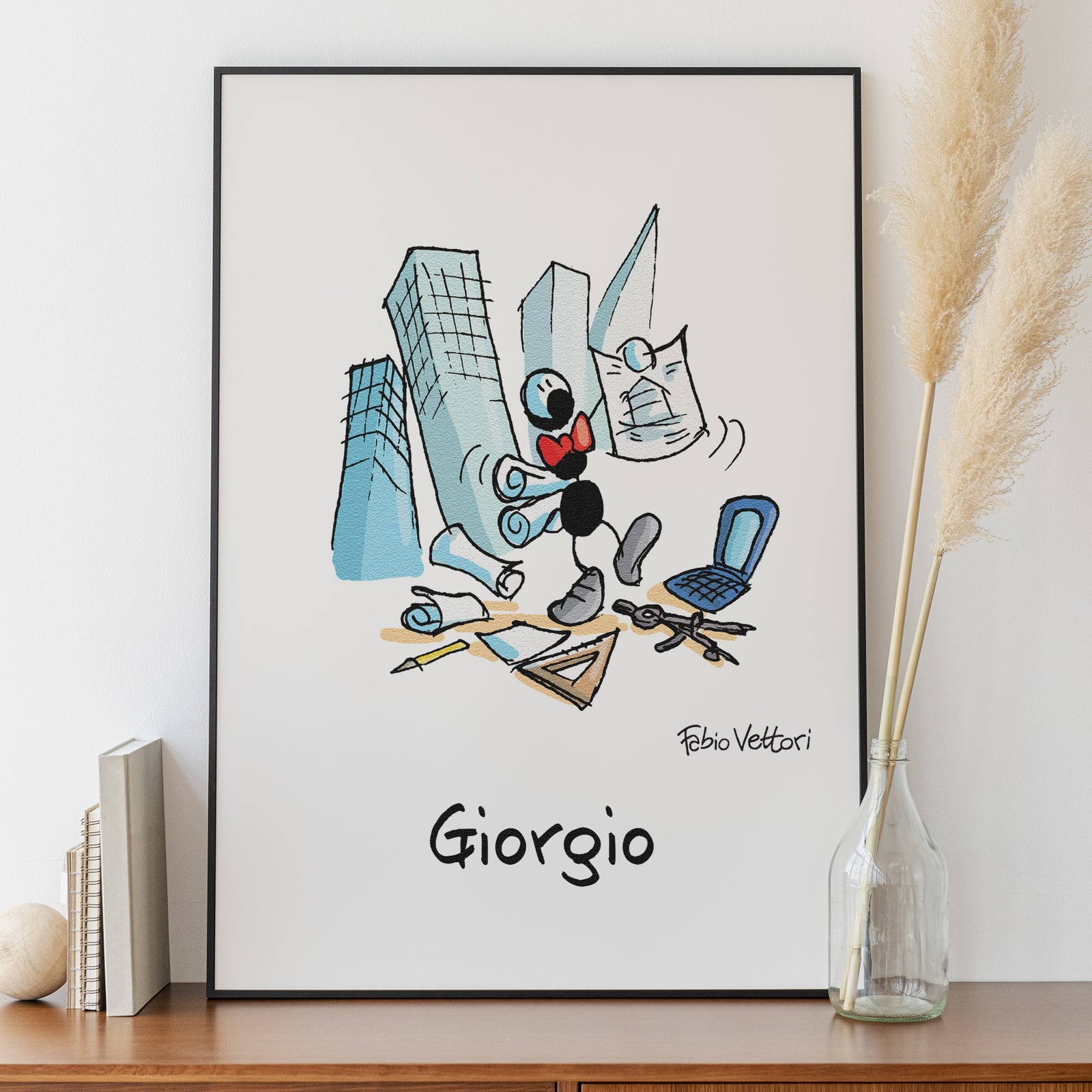 Personalized "Architecture" poster print