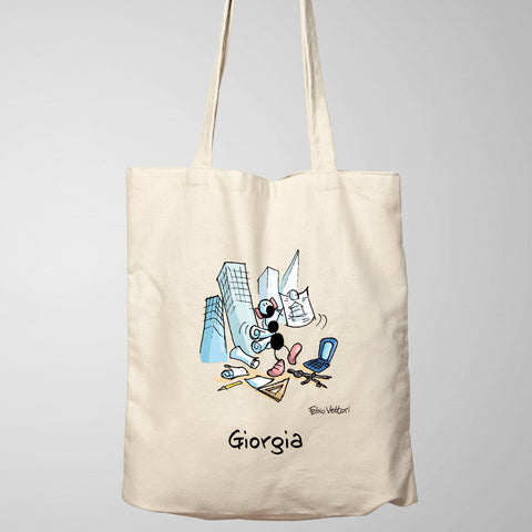 Shopper Personalizzata "Architetto (femmina)"