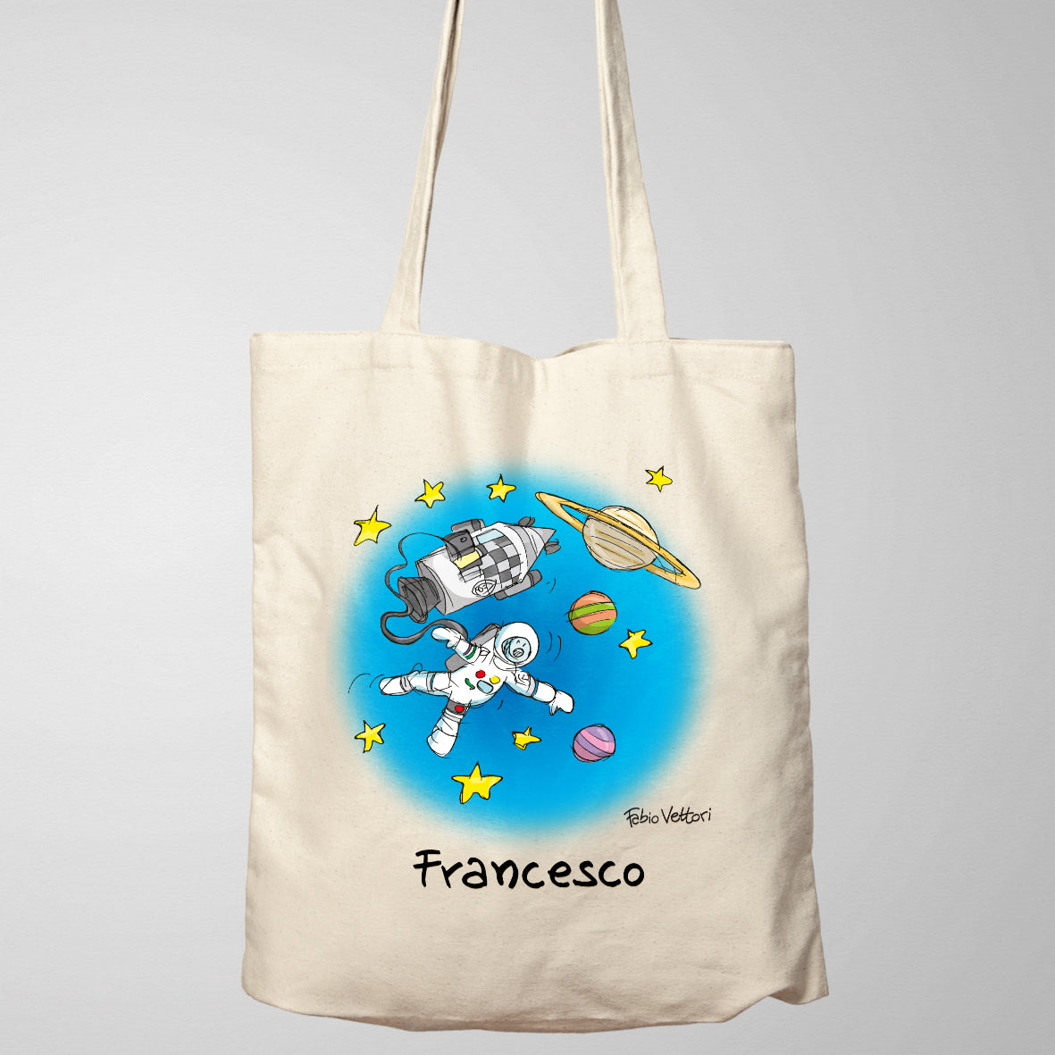 Shopper Personalizzata "Astronauta"
