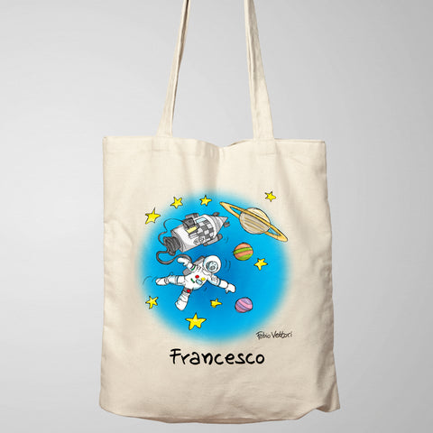 Shopper Personalizzata "Astronauta"