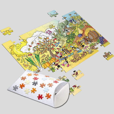 Puzzle bambino 96 pz. "Autunno"