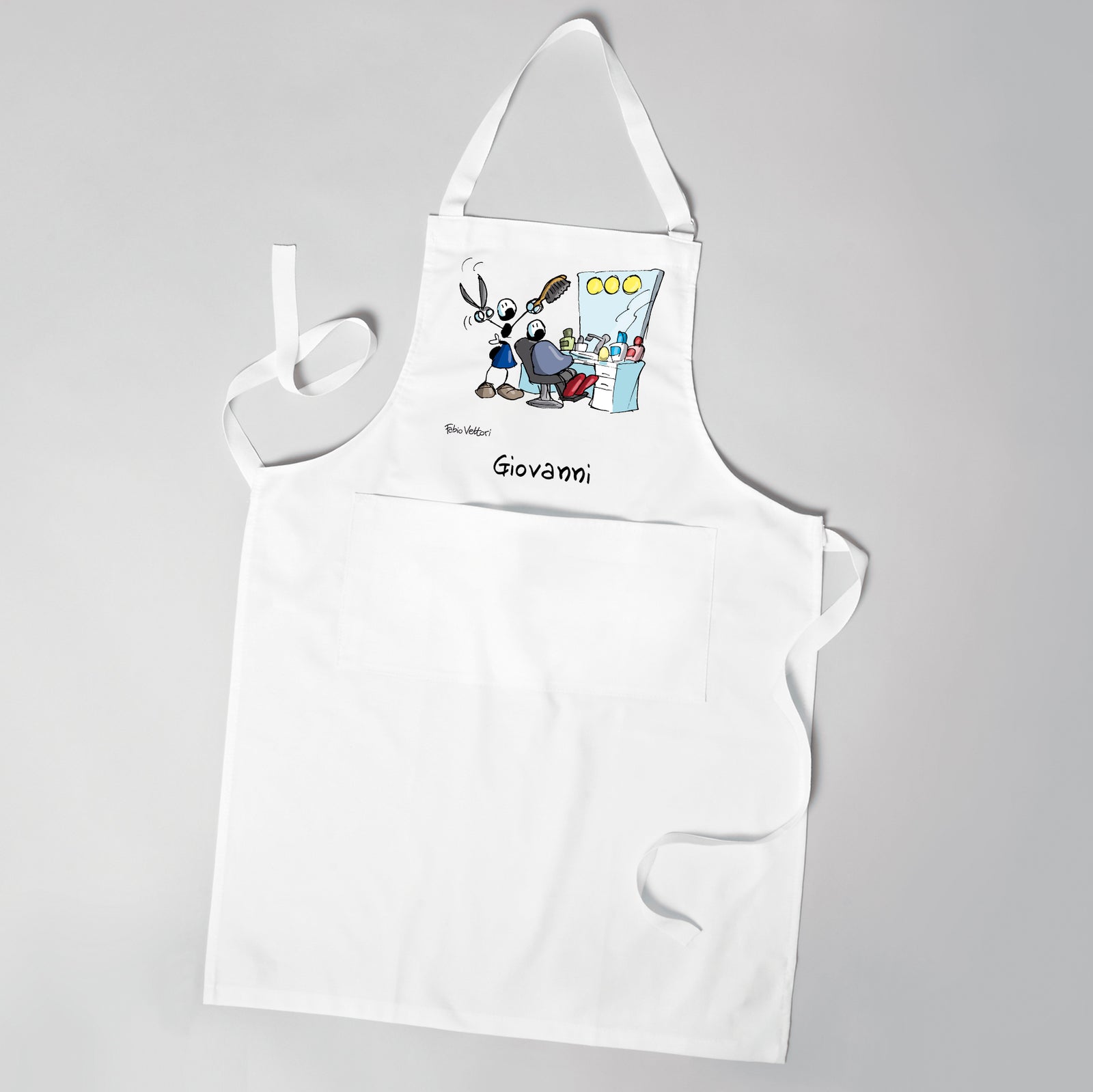 "Barber" Personalized Apron