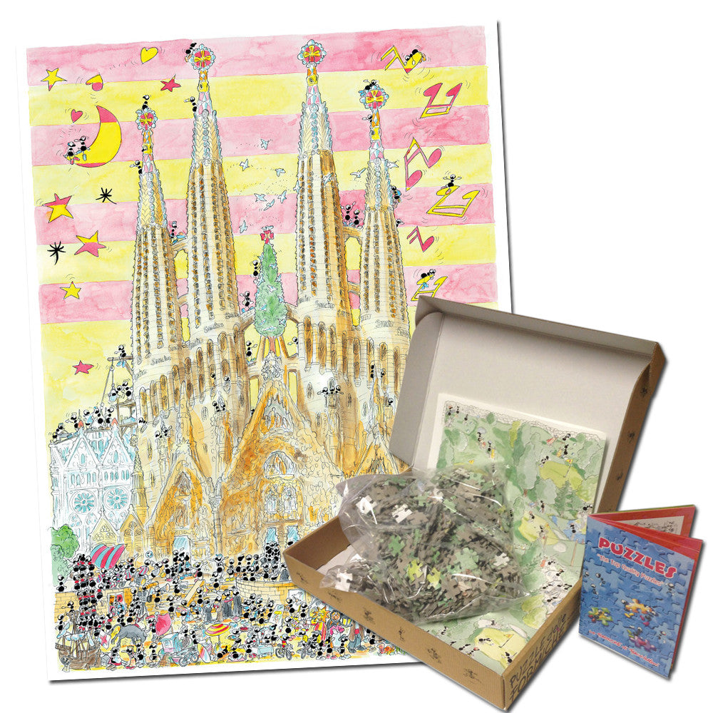 Puzzle "Barcellona" 1080 pezzi