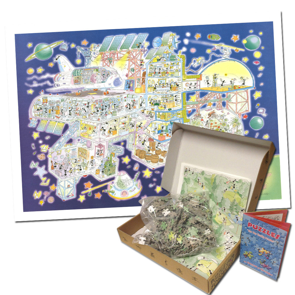 Puzzle "Space Base" 1080 pieces