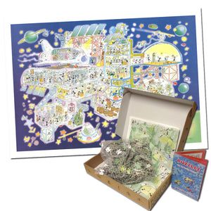 Puzzle "Space Base" 1080 pieces